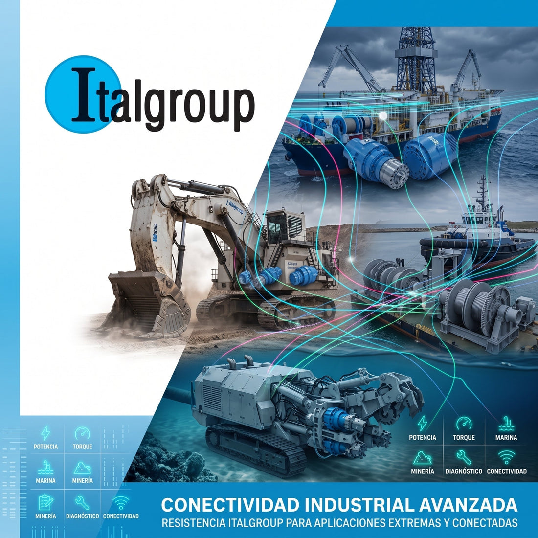 Distribuidor Autorizado Italgroup: Motores Hidráulicos de Alto Torque y Bajas Revoluciones
