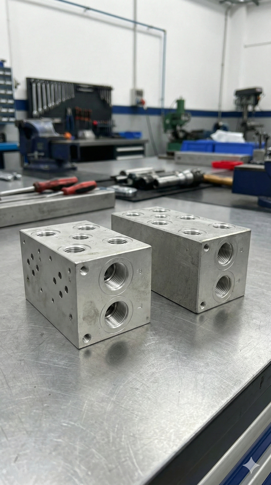 Subplacas para válvulas