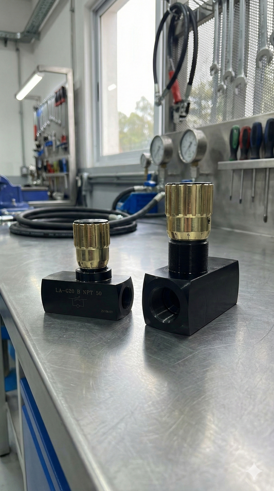 Controles de Flujo y Válvulas hidráulicas